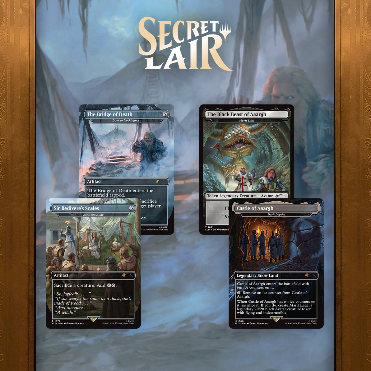 SECRET LAIR X MONTY PYTHON VOL 2 - FOIL