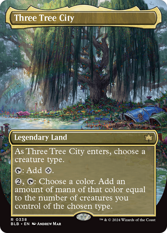 Three Tree City | Bloomburrow #338 [foil]