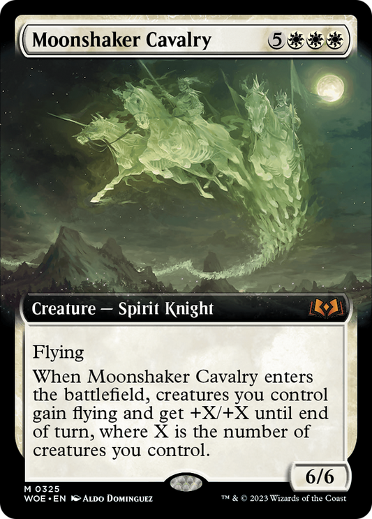 Moonshaker Cavalry | Wilds of Eldraine #325 [foil]