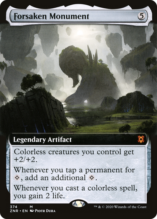 Forsaken Monument | Zendikar Rising #374 [foil]