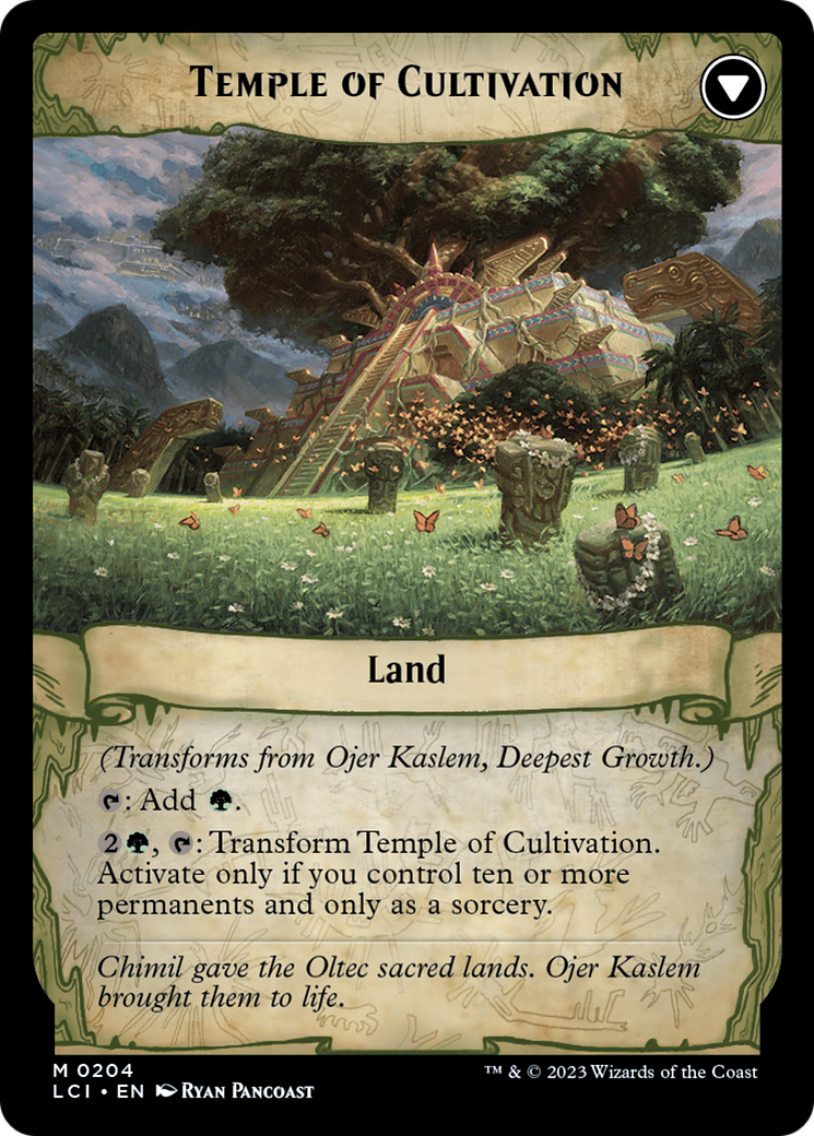 Ojer Kaslem, Deepest Growth // Temple of Cultivation | The Lost Caverns of Ixalan #204