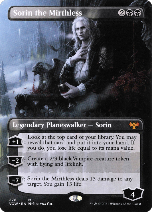 Sorin the Mirthless | Innistrad: Crimson Vow #278 [foil]