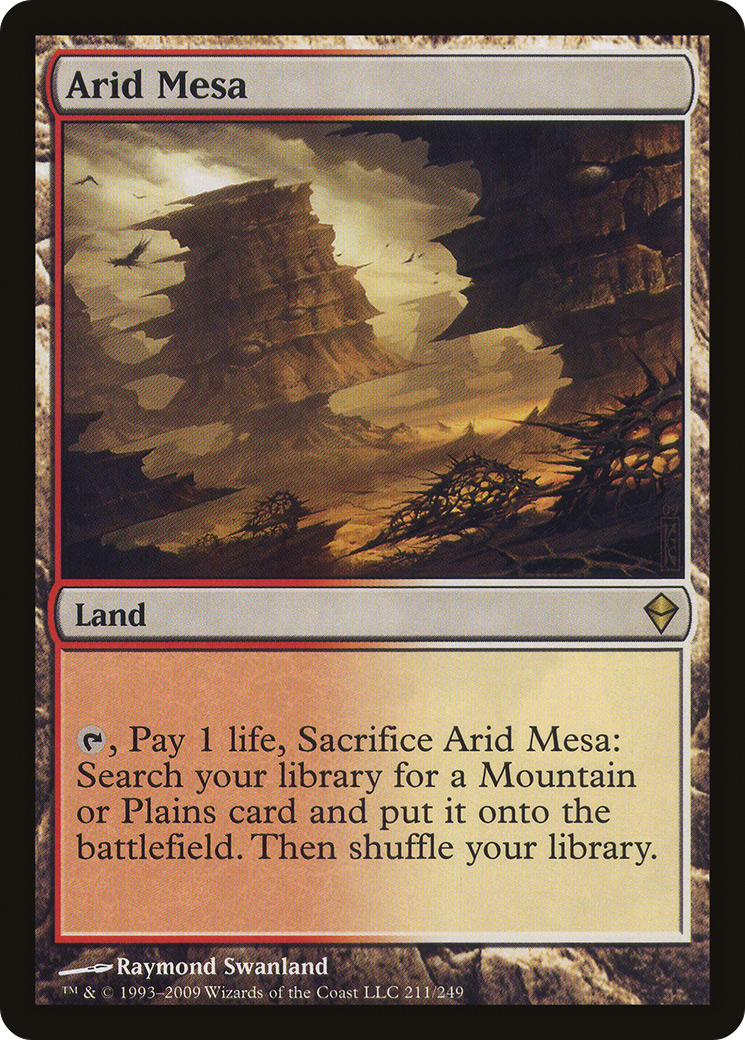 Arid Mesa | Zendikar #211