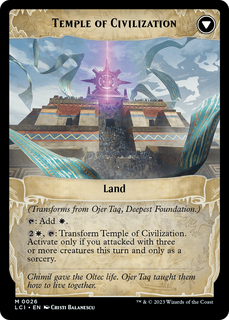 Ojer Taq, Deepest Foundation // Temple of Civilization | The Lost Caverns of Ixalan #26