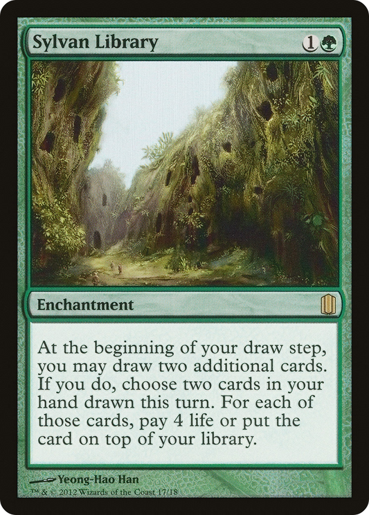 Sylvan Library | Commander's Arsenal #17 [foil]