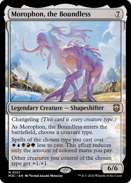 Morophon, the Boundless | Modern Horizons 3 Commander #157