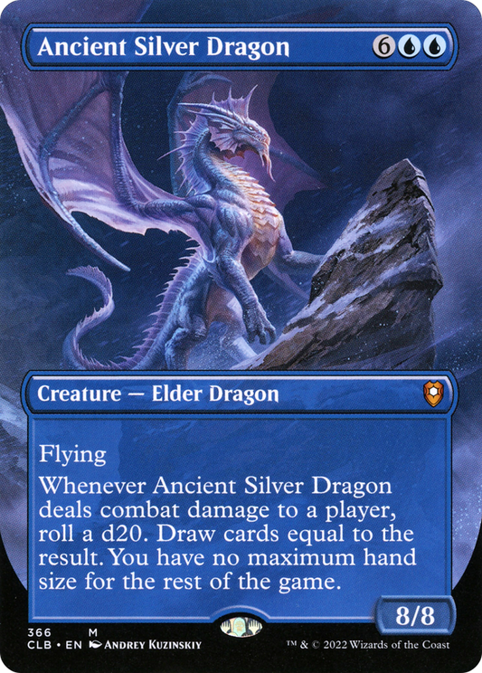 Ancient Silver Dragon | Commander Legends: Battle for Baldur's Gate #366 [foil]