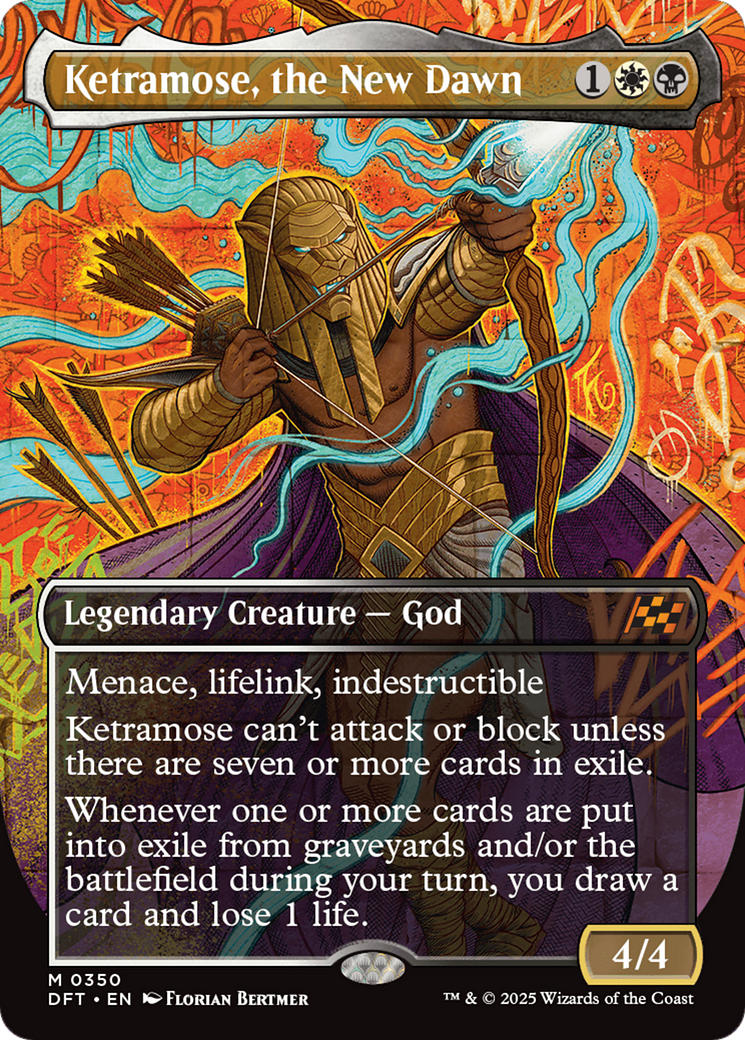 Ketramose, the New Dawn | Aetherdrift #350 [foil]