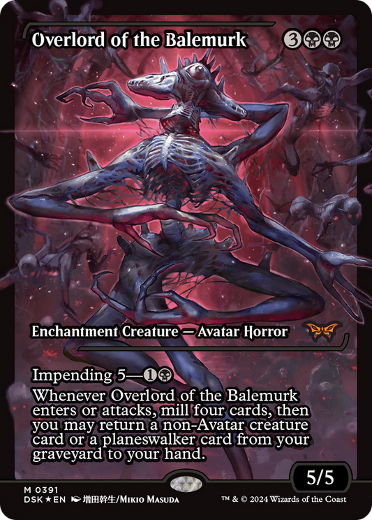 Overlord of the Balemurk | Duskmourn: House of Horror #391 [foil]