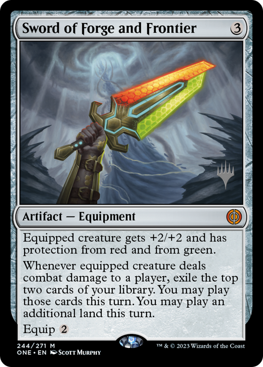 Sword of Forge and Frontier | Phyrexia: All Will Be One Promos #244p