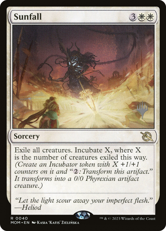 Sunfall | March of the Machine Promos #40p [foil]