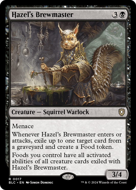 Hazel's Brewmaster | Bloomburrow Commander #17