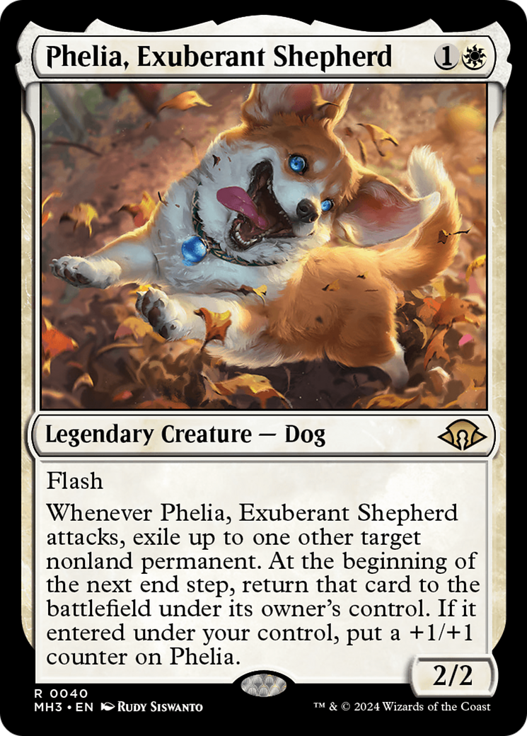 Phelia, Exuberant Shepherd | Modern Horizons 3 #40 [foil]