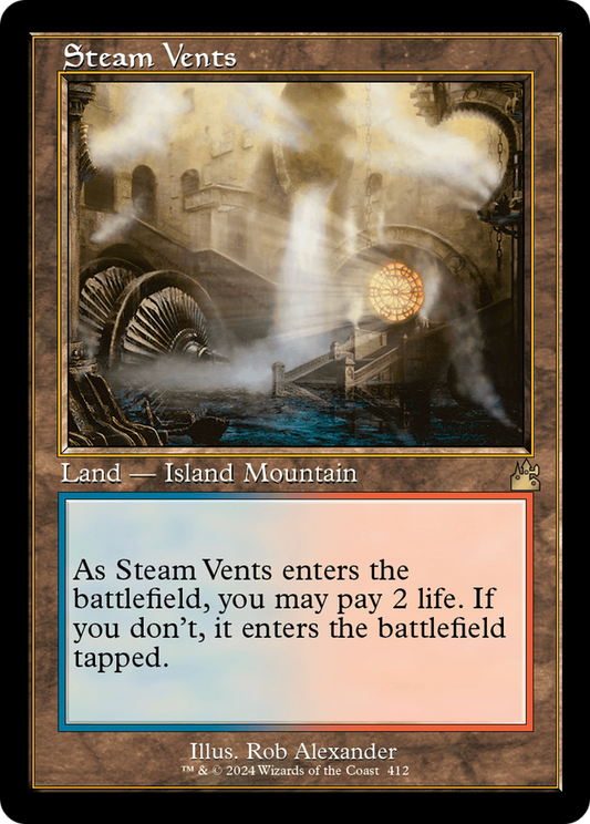 Steam Vents | Ravnica Remastered #412 [foil]