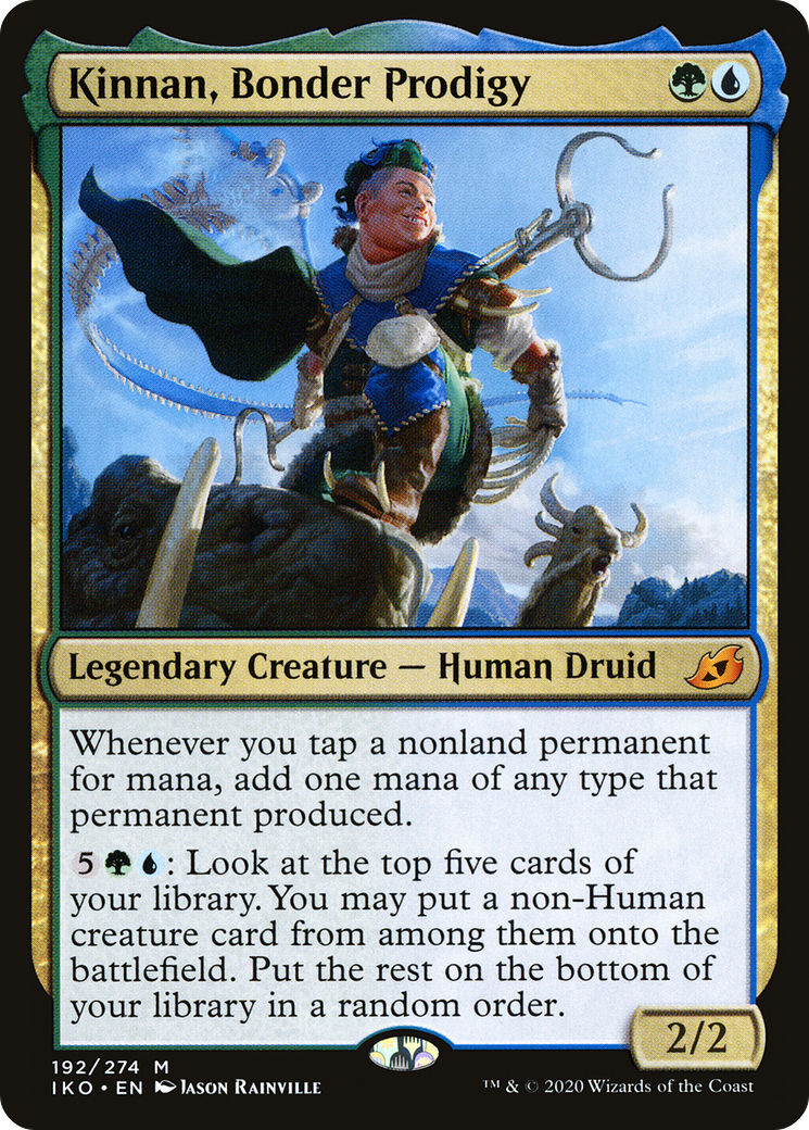 Kinnan, Bonder Prodigy | Ikoria: Lair of Behemoths #192 [foil]