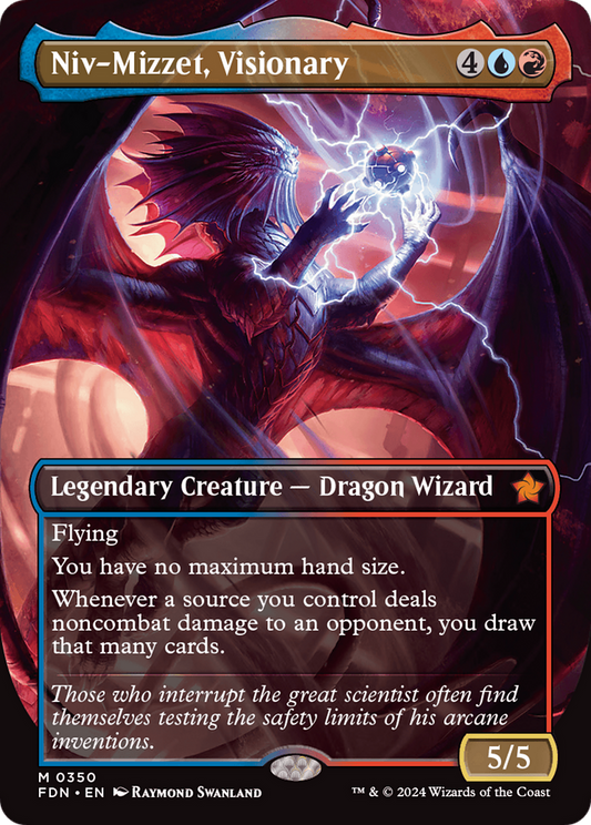 Niv-Mizzet, Visionary | Foundations #350