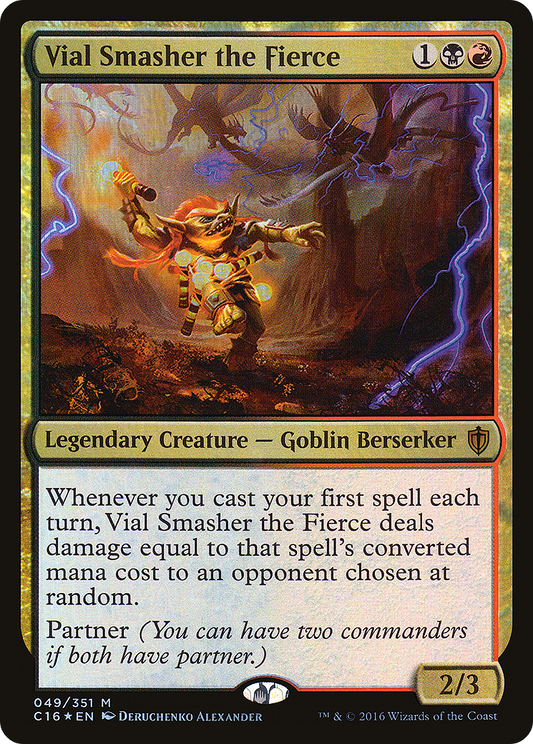 Vial Smasher the Fierce | Commander 2016 #49 [foil]