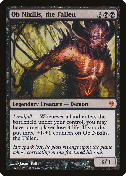 Ob Nixilis, the Fallen | Zendikar #107