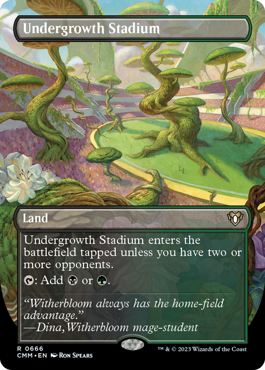 Undergrowth Stadium | Commander Masters #666 [foil]