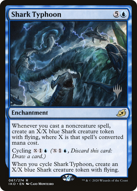 Shark Typhoon | Ikoria: Lair of Behemoths Promos #67p [foil]