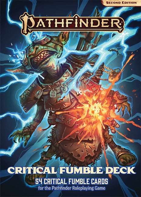 Pathfinder Critical Fumble Deck [P2], by Paizo Publishing