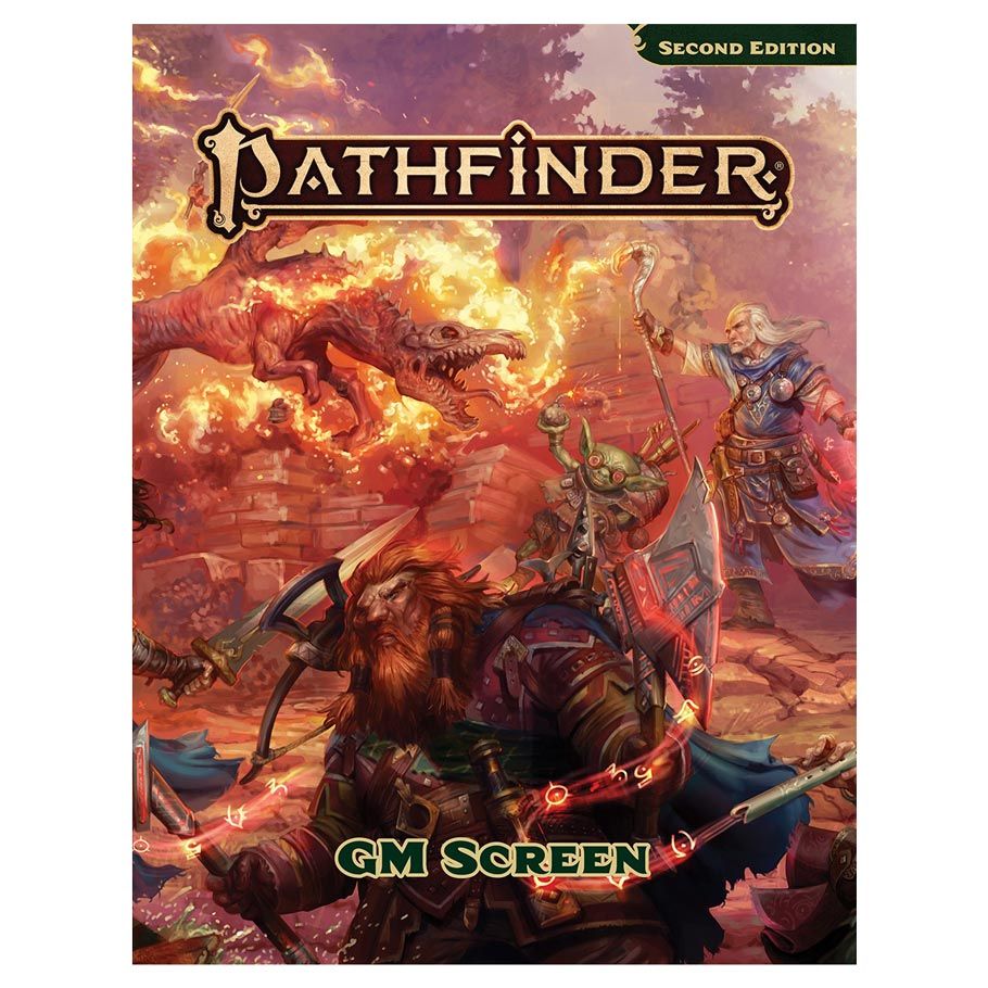 Pathfinder 2E Pathfinder Core GM Screen Book