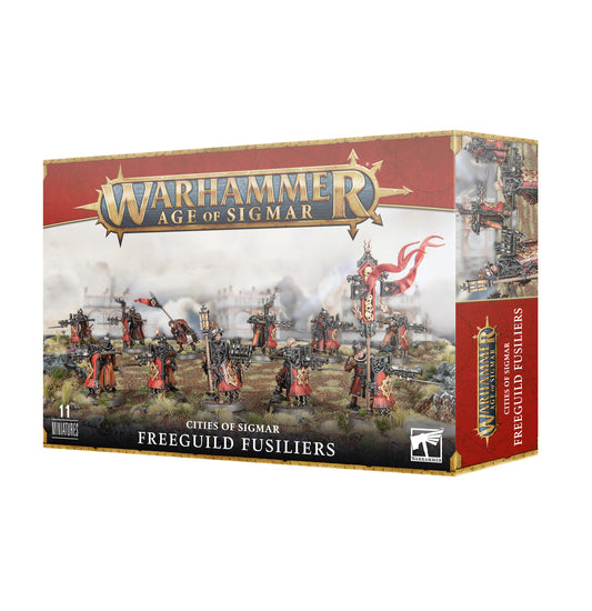 CITIES OF SIGMAR: FREEGUILD FUSILIERS