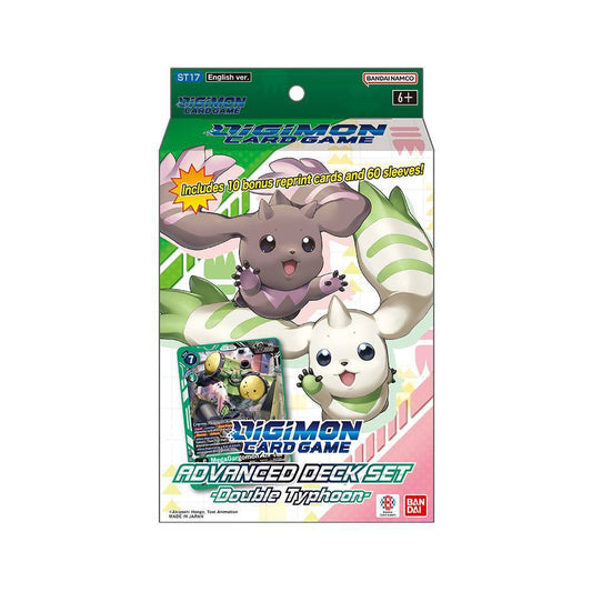 Digimon Card Game Double Typhoon Advanced Deck Set ST17