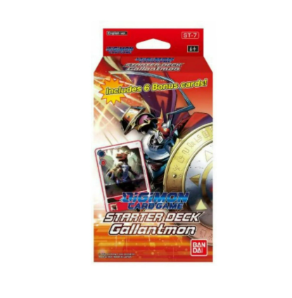 BAN DIGIMON SET 6 DOUBLE DIAMOND GALLANTMON DECK