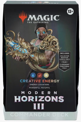 Magic: The Gathering Commander Deck - Creative Energy - Modern Horizons III