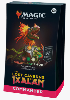 The Lost Caverns of Ixalan Commander Deck - Veloci-Ramp-Tor