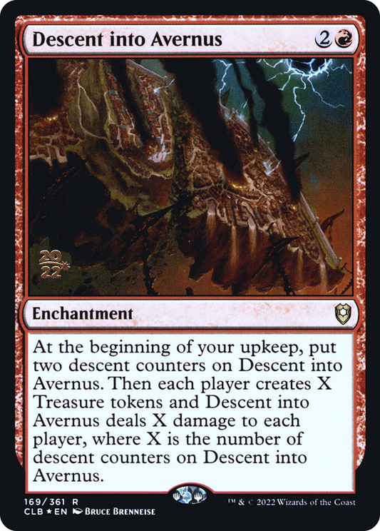 Descent into Avernus | Battle for Baldur's Gate Promos #169s [foil]