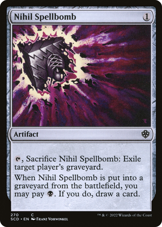 Nihil Spellbomb | Starter Commander Decks #270