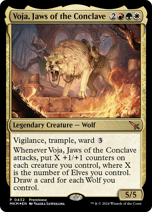 Voja, Jaws of the Conclave | Murders at Karlov Manor #432 [foil]