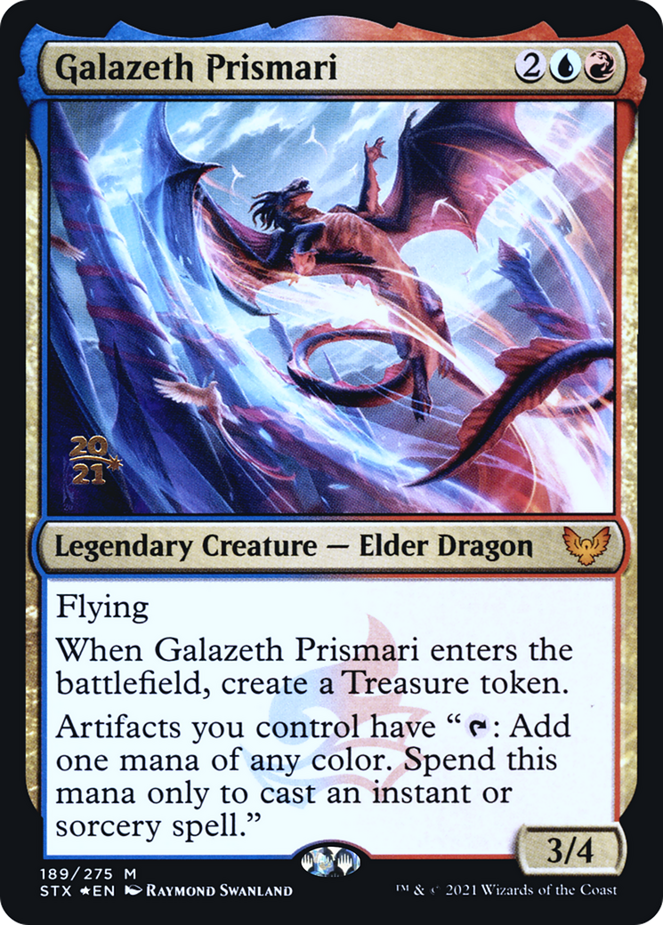 Galazeth Prismari | Strixhaven: School of Mages Promos #189s [foil]