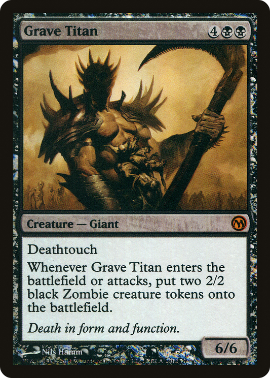 Grave Titan | Duels of the Planeswalkers 2012 Promos  #2 [foil]