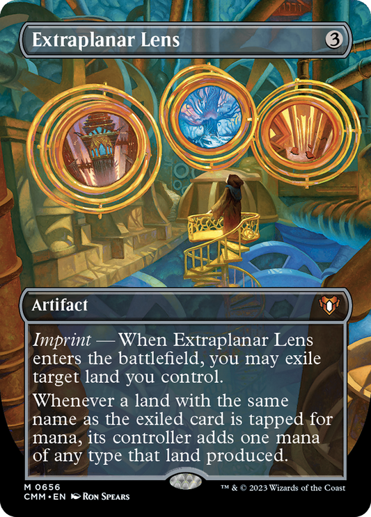 Extraplanar Lens | Commander Masters #656 [foil]