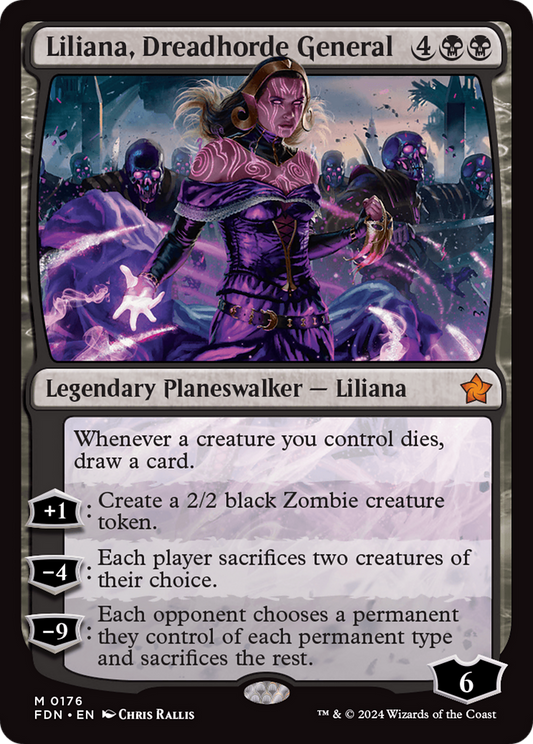 Liliana, Dreadhorde General | Foundations #176