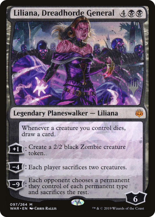 Liliana, Dreadhorde General | War of the Spark Promos #97p [foil]