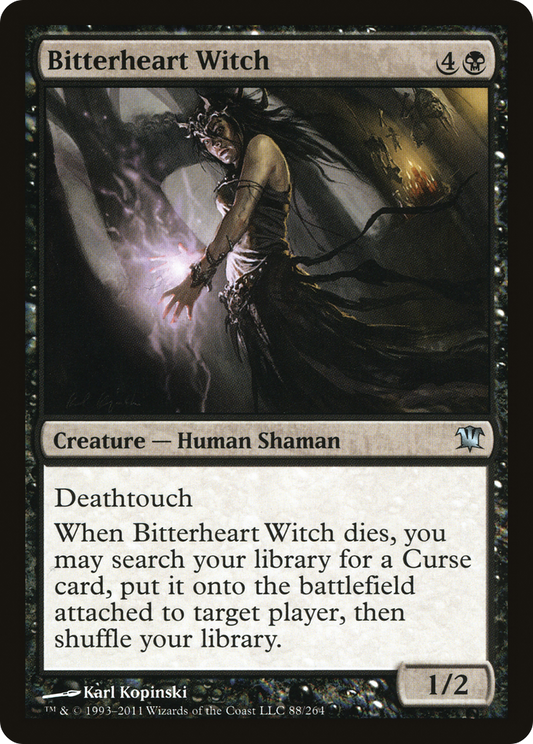 Bitterheart Witch | Innistrad #88 [foil]