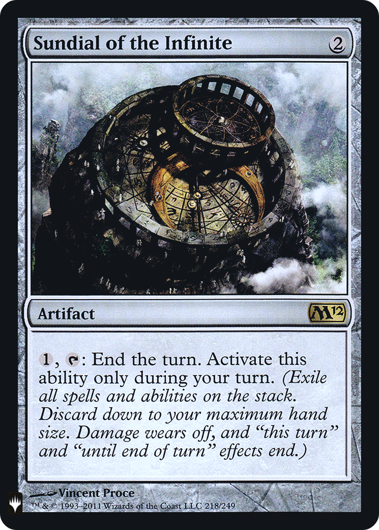 Sundial of the Infinite | The List #M12-218 [foil]