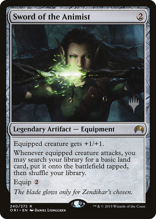 Sword of the Animist | Magic Origins Promos #240p [foil]