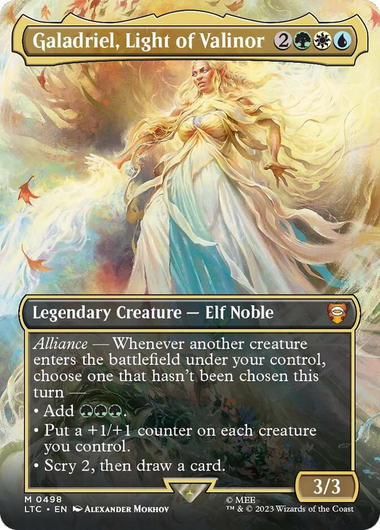 Galadriel, Light of Valinor | Tales of Middle-earth Commander #498 [foil]