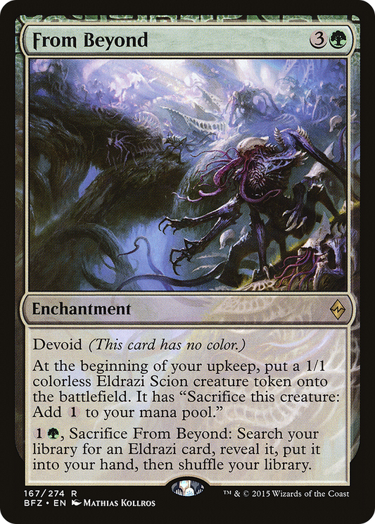 From Beyond | Battle for Zendikar #167 [foil]