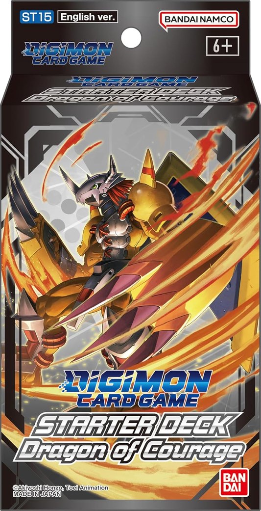 Digimon Starter Deck: Dragon of Courage ST15