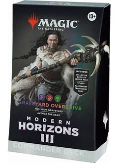 Magic: The Gathering Commander Deck - Graveyard Overdrive - Modern Horizons III